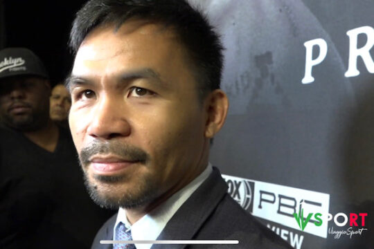 Interview With Manny Pacquiao About The Pacquiao-Thurman Fight | USA