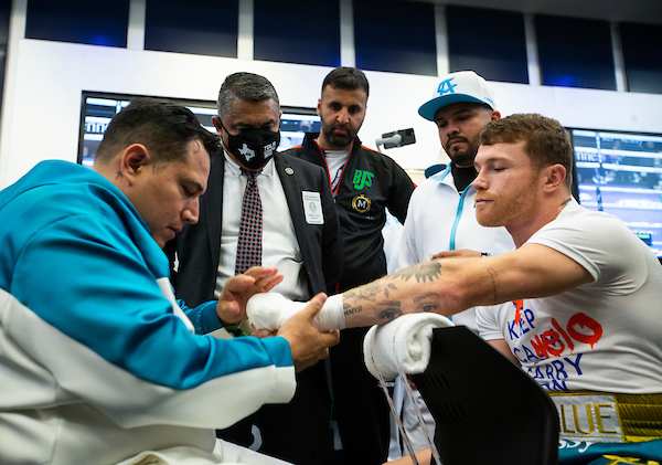 ready to fight. Canelo