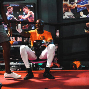 chad ochocinco's boxing debut
