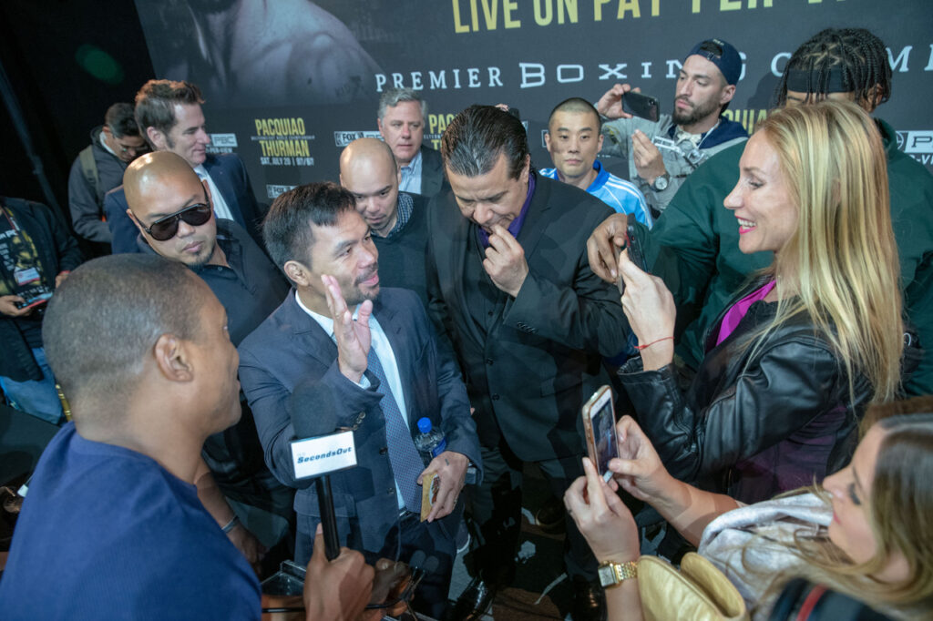 Manny Pacquiao back to the ring