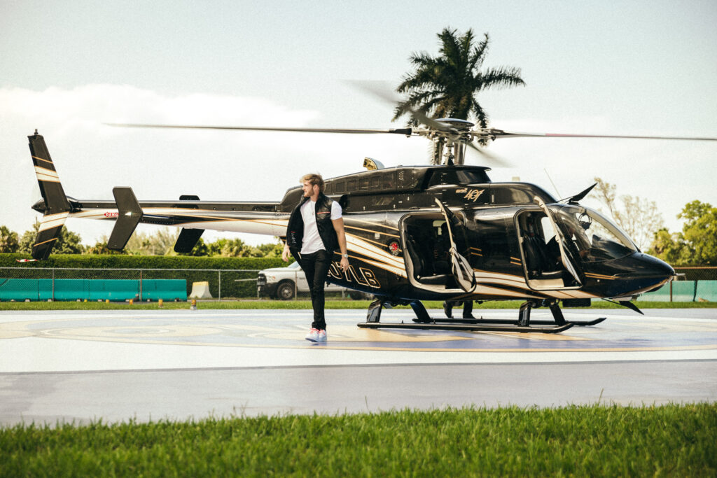 Logan Paul's helicopter
