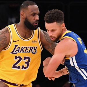 LeBron Curry rivalry