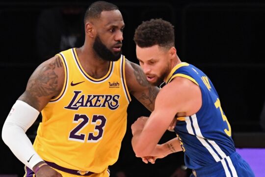 LeBron Curry rivalry