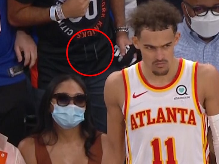 spit on trae young