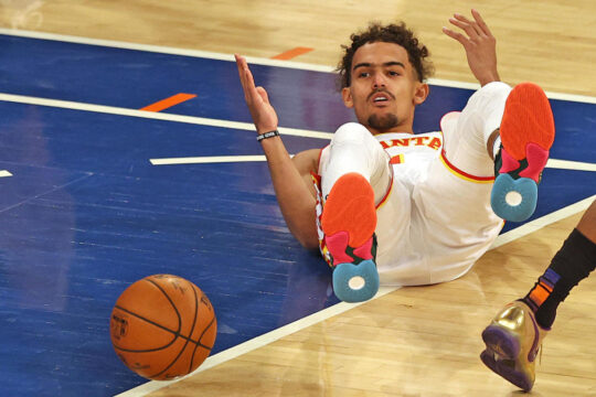 trae young spit