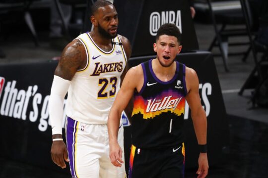 Devin Booker, Suns beat Lebron James, Lakers