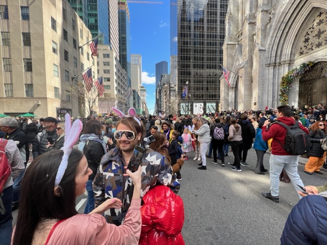 NYC'S EASTER PARADE AND BONNET FESTIVAL