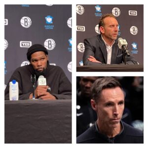 Sean Marks, KD, Steve Nash