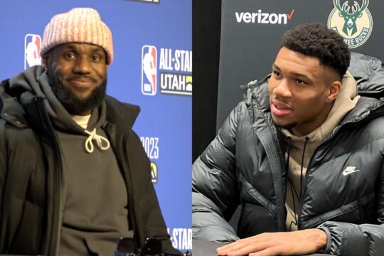 LeBron James Giannis Antetokounmpo